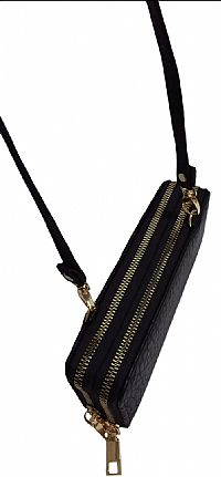 ΓΥΝΑΙΚΕΙΟ ΔΙΠΛΟ ΠΟΡΤΟΦΟΛΙ-ΤΣΑΝΤΑΚΙ  ΜΑΥΡΟ