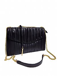 ΓΥΝΑΙΚΕΙΑ ΤΣΑΝΤΑ ΩΜΟΥ- ΧΙΑΣΤΙ ΜΑΥΡΟ ΧΡΩΜΑ ΜΕ ΑΛΥΣΙΔΑ