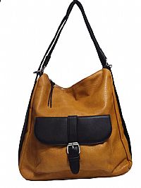 ΓΥΝΑΙΚΕΙΑ ΤΣΑΝΤΑ ΩΜΟΥ ΜΟΥΣΤΑΡΔΙ ΜΕ ΜΑΥΡΟ