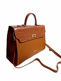 ΓΥΝΑΙΚΕΙΑ ΤΣΑΝΤΑ ΩΜΟΥ ΚΑΦΕ ΧΡΩΜΑ 