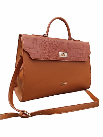 ΓΥΝΑΙΚΕΙΑ ΤΣΑΝΤΑ ΩΜΟΥ ΚΑΦΕ ΧΡΩΜΑ 