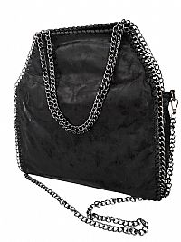 ΓΥΝΑΙΚΕΙΑ ΤΣΑΝΤΑ ΩΜΟΥ ΧΕΙΡΟΣ ΜΑΥΡΗ ΜΕ ΑΛΥΣΙΔΕΣ ΑΣΗΜΙ