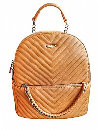 ΓΥΝΑΙΚΕΙΟ ΣΑΚΙΔIO DAVID JONES ΚΙΤΡΙΝΟ ΜΟΥΣΤΑΡΔΙ ΜΕ ΑΛΥΣΙΔΑ