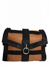 ΓΥΝΑΙΚΕΙΑ ΤΣΑΝΤΑ ΧΙΑΣΤΙ ΔΙΧΡΩΜΗ ΚΑΦΕ ΜΑΥΡΗ