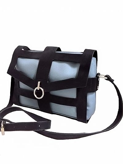 ΓΥΝΑΙΚΕΙΑ ΤΣΑΝΤΑ ΧΙΑΣΤΙ ΔΙΧΡΩΜΗ ΜΠΛΕ ΜΑΥΡΗ