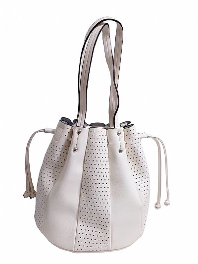 ΓΥΝΑΙΚΕΙΑ ΤΣΑΝΤΑ ΩΜΟΥ ΠΟΥΓΚΙ ΣΕΤ ΜΕ ΝΕΣΕΣΕΡ ΛΕΥΚΟ