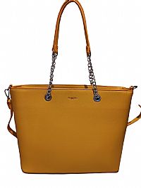 ΓΥΝΑΙΚΕΙΑ ΤΣΑΝΤΑ ΩΜΟΥ ΚΙΤΡΙΝΟ ΧΡΏΜΑ ΜΕ ΑΣΗΜΙ ΑΛΥΣΙΔΕΣ