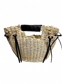 ΓΥΝΑΙΚΕΙΟ ΤΣΑΝΤΑΚΙ ΧΕΙΡΟΣ ΜΙΝΙ ΨΑΘΙΝΟ ΣΚΛΗΡΟ ΜΠΕΖ