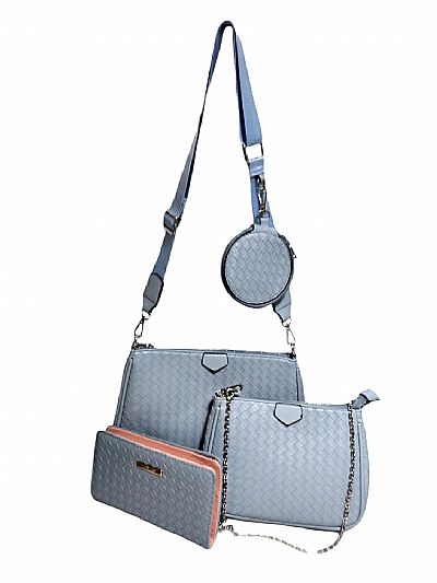 ΣΕΤ ΓΥΝΑΙΚΕΙΑ ΤΣΑΝΤΑ ΧΙΑΣΤΙ*ΒΡΑΔΙΝΟ ΤΣΑΝΤΑΚΙ*ΠΟΡΤΟΦΟΛΙ ΓΑΛΑΖΙΟ ΧΡΩΜΑ