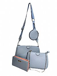 ΣΕΤ ΓΥΝΑΙΚΕΙΑ ΤΣΑΝΤΑ ΧΙΑΣΤΙ*ΒΡΑΔΙΝΟ ΤΣΑΝΤΑΚΙ*ΠΟΡΤΟΦΟΛΙ ΓΑΛΑΖΙΟ ΧΡΩΜΑ