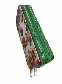 ΓΥΝΑΙΚΕΙΟ ΠΟΡΤΟΦΟΛΙ ΔΙΠΛΟ ΠΡΑΣΙΝΟ ΜΕ ΛΟΥΛΟΥΔΙΑ