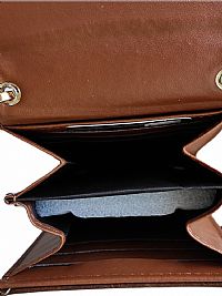 ΓΥΝΑΙΚΕΙΟ ΤΣΑΝΤΑΚΙ ΧΙΑΣΤΙ ΜΕ ΘΗΚΗ ΓΙΑ ΚΙΝΗΤΟ ΚΑΦΕ ΜΕ ΜΕΤΑΛΛΟ