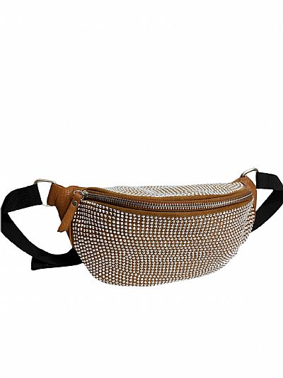 ΓΥΝΑΙΚΕΙΟ ΤΣΑΝΤΑΚΙ ΜΕΣΗΣ ΚΑΦΕ ΜΕ ΜΙΝΙ ΤΡΟΥΚΣ