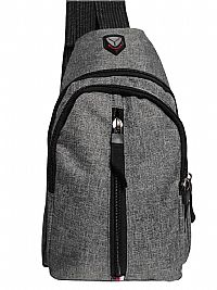 ΑΝΤΡΙΚΟ ΤΣΑΝΤΑΚΙ ΧΙΑΣΤΙ ΓΚΡΙ ΧΡΩΜΑ