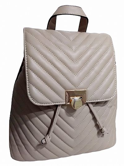 ΓΥΝΑΙΚΕΙΟ ΣΑΚΙΔΙΟ ΠΛΑΤΗΣ ΜΠΕΖ ΧΡΩΜΑ ΑΝΑΓΛΥΦΟ