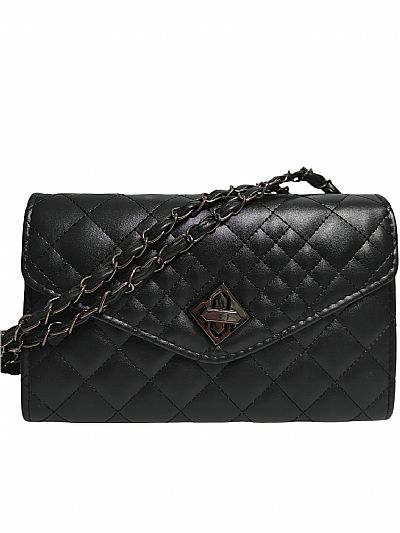 ΓΥΝΑΙΚΕΙΟ ΤΣΑΝΤΑΚΙ ΧΙΑΣΤΙ ΜΑΥΡΟ ΚΑΠΙΤΟΝΕ ΜΕ ΑΝΘΡΑΚΙ ΑΛΥΣΙΔΑ