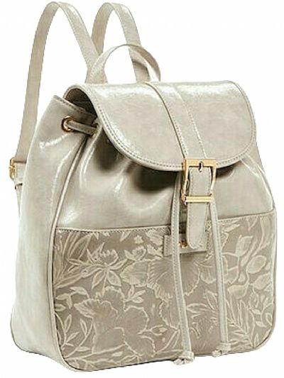 ΓΥΝΑΙΚΕΙΟ ΣΑΚΙΔΙΟ ΠΛΑΤΗΣ VERDE ΓΚΡΙ ΜΕ ΛΟΥΛΟΥΔΙΑ